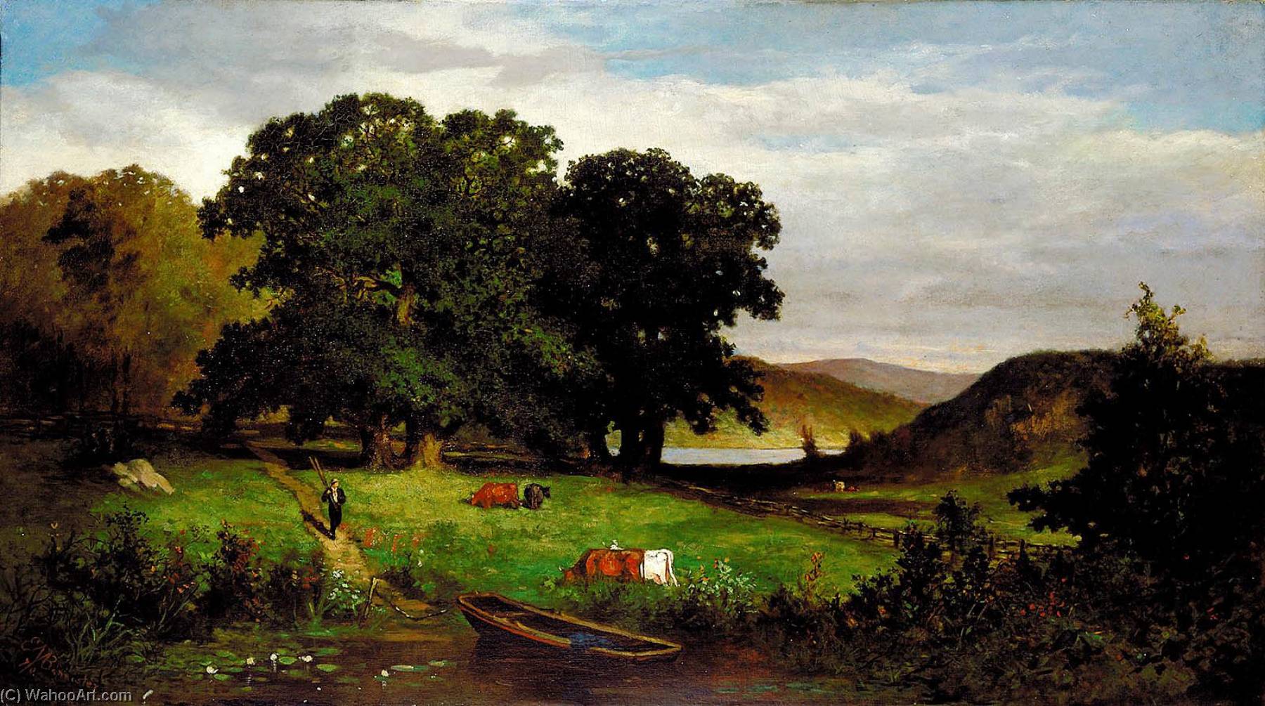 Oak Trees — Edward Mitchell Bannister