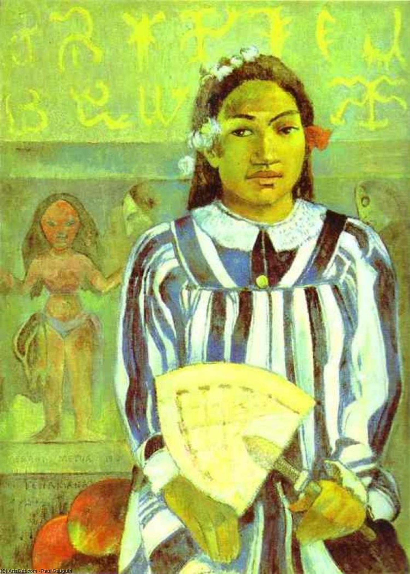 Merahi Metua No Tehamana (ancestors Of Tehamana) — Eugène Henri Paul Gauguin