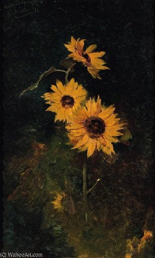Sunflowers — Paul Joseph Constantine Gabriel