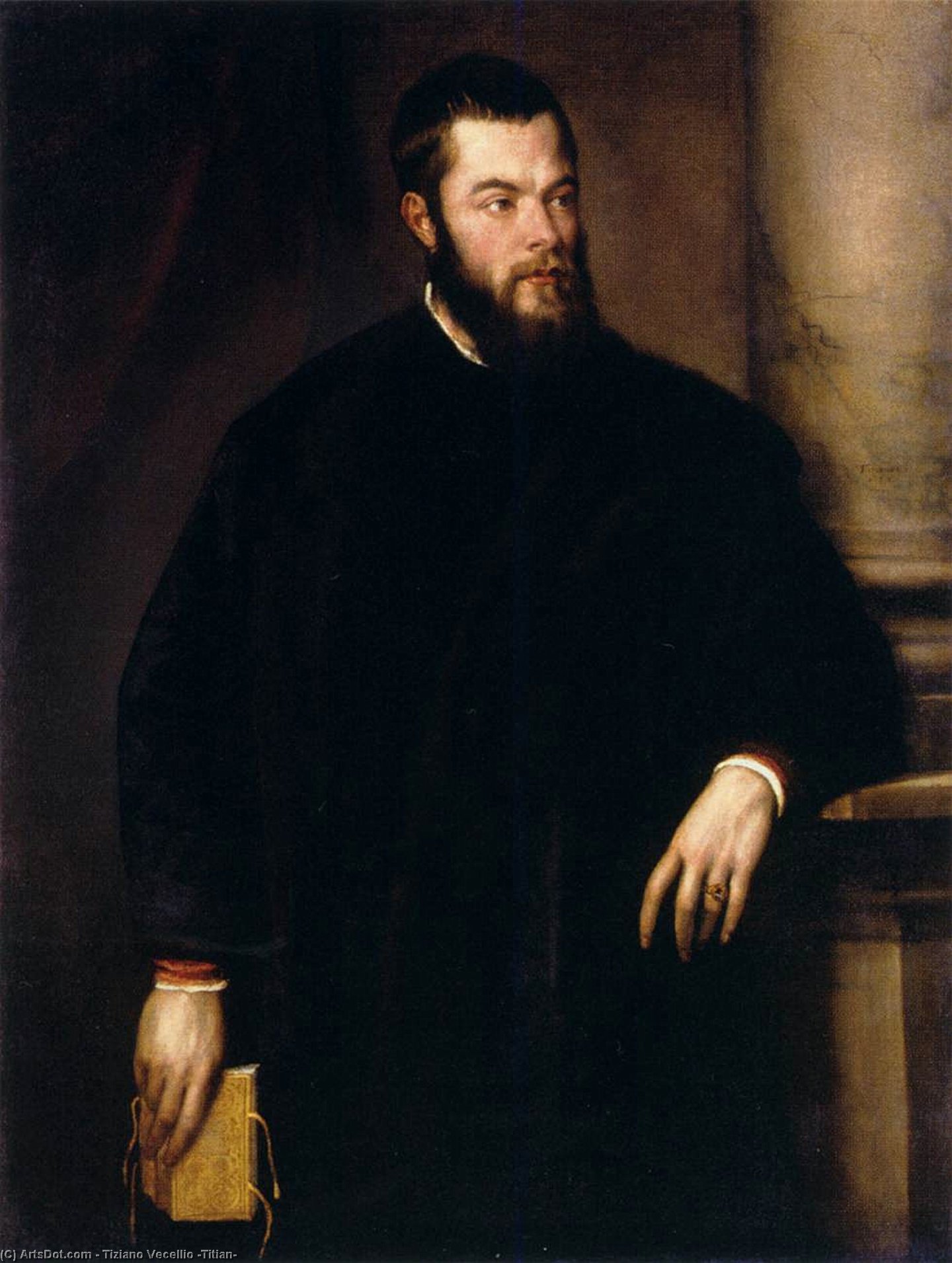 Portrait Of Benedetto Varchi — Titian