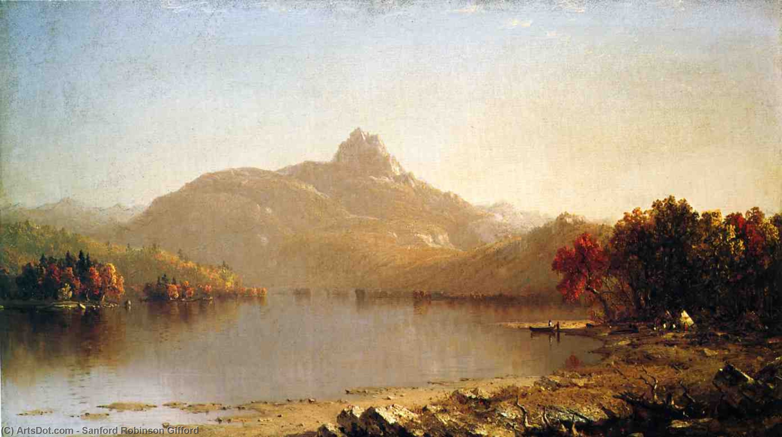 An October Afternoon — Sanford Robinson Gifford