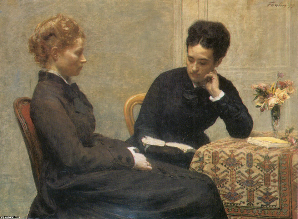 La Lecture — Henri Fantin-latour