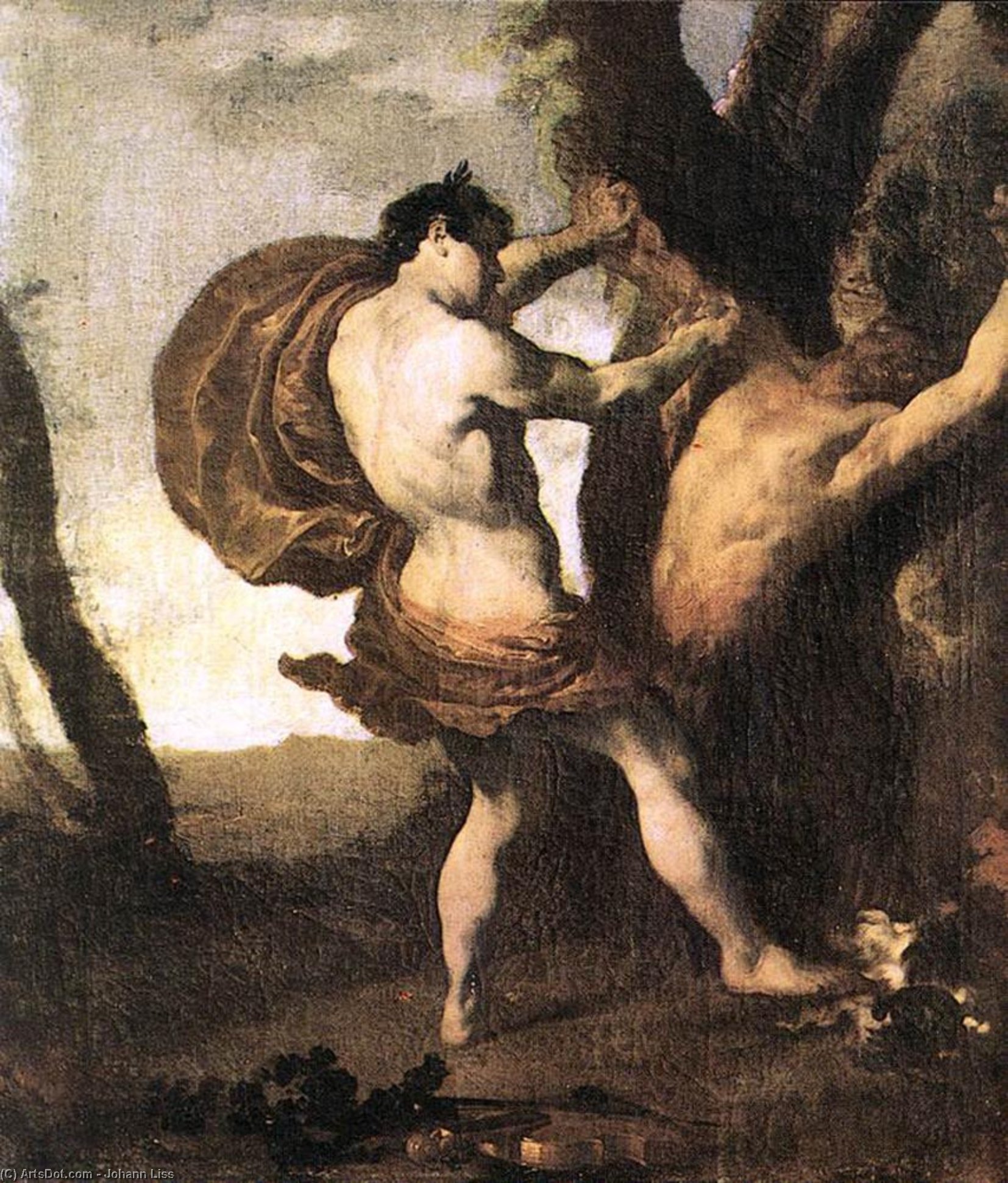 Apollo And Marsyas — Johann Liss