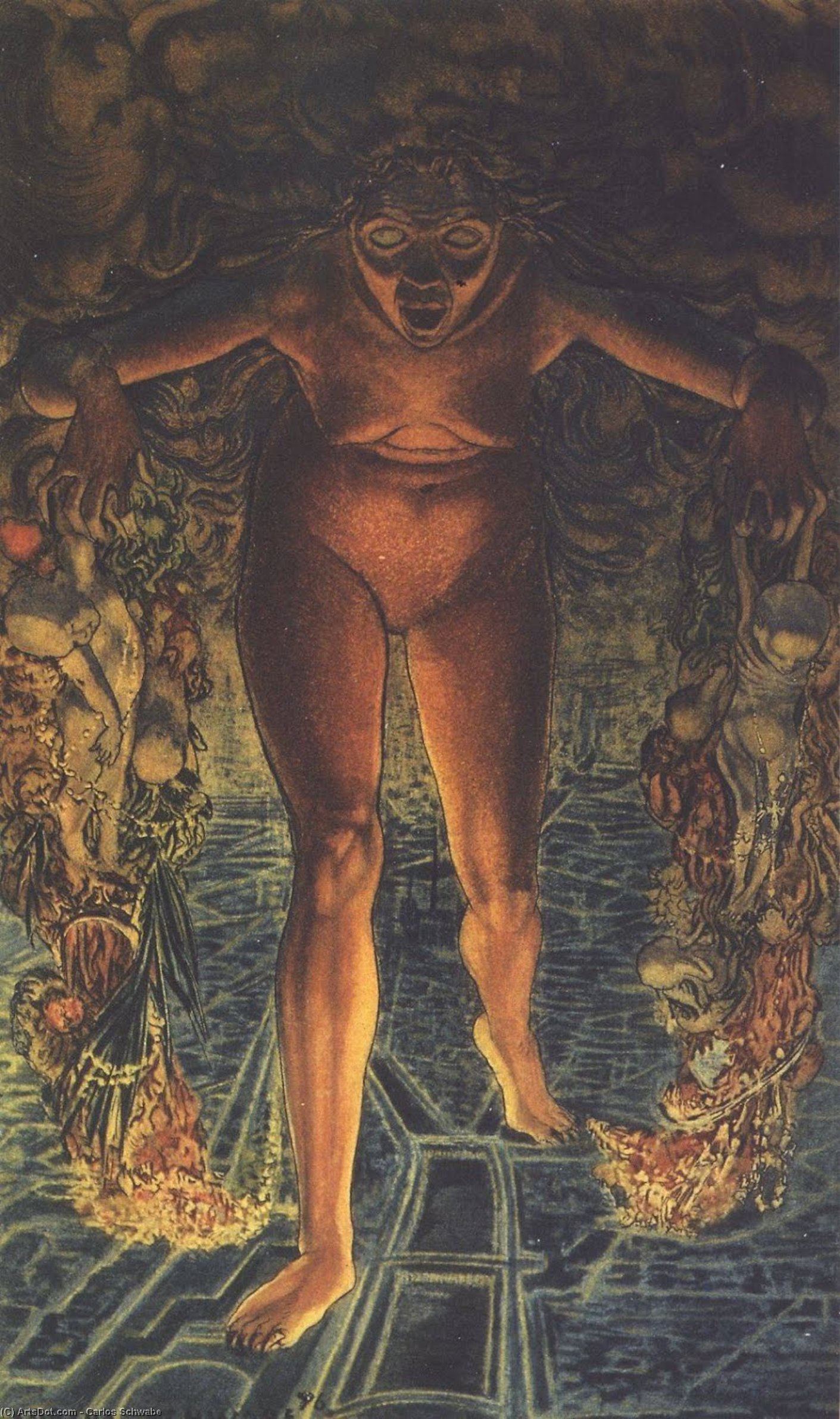 Morning Twilight — Carlos Schwabe