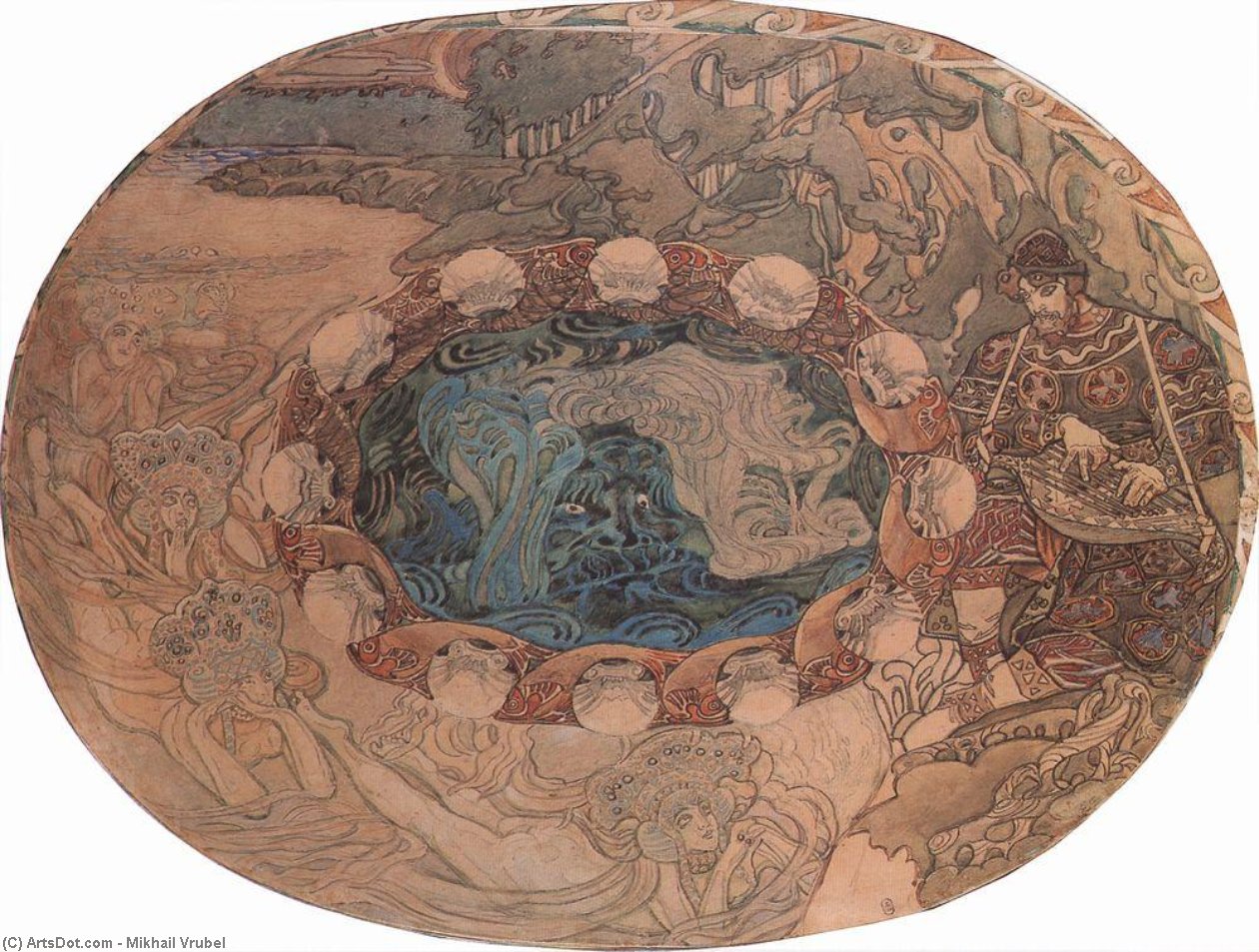 Sadko — Mikhail Vrubel