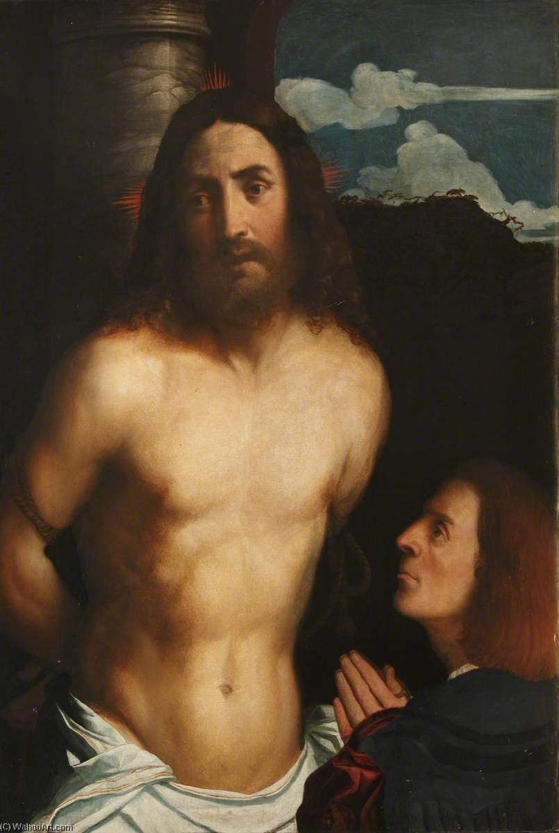 Christ At The Column — Palma Il Vecchio