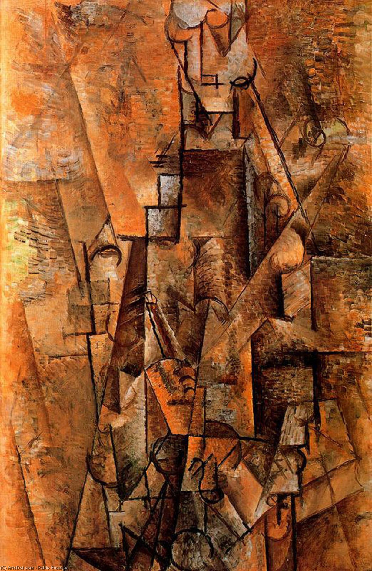 Clarinetist — Pablo Picasso