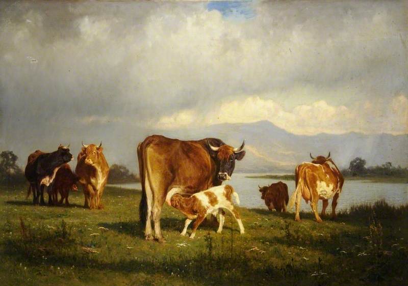 Cattle — Auguste François Bonheur