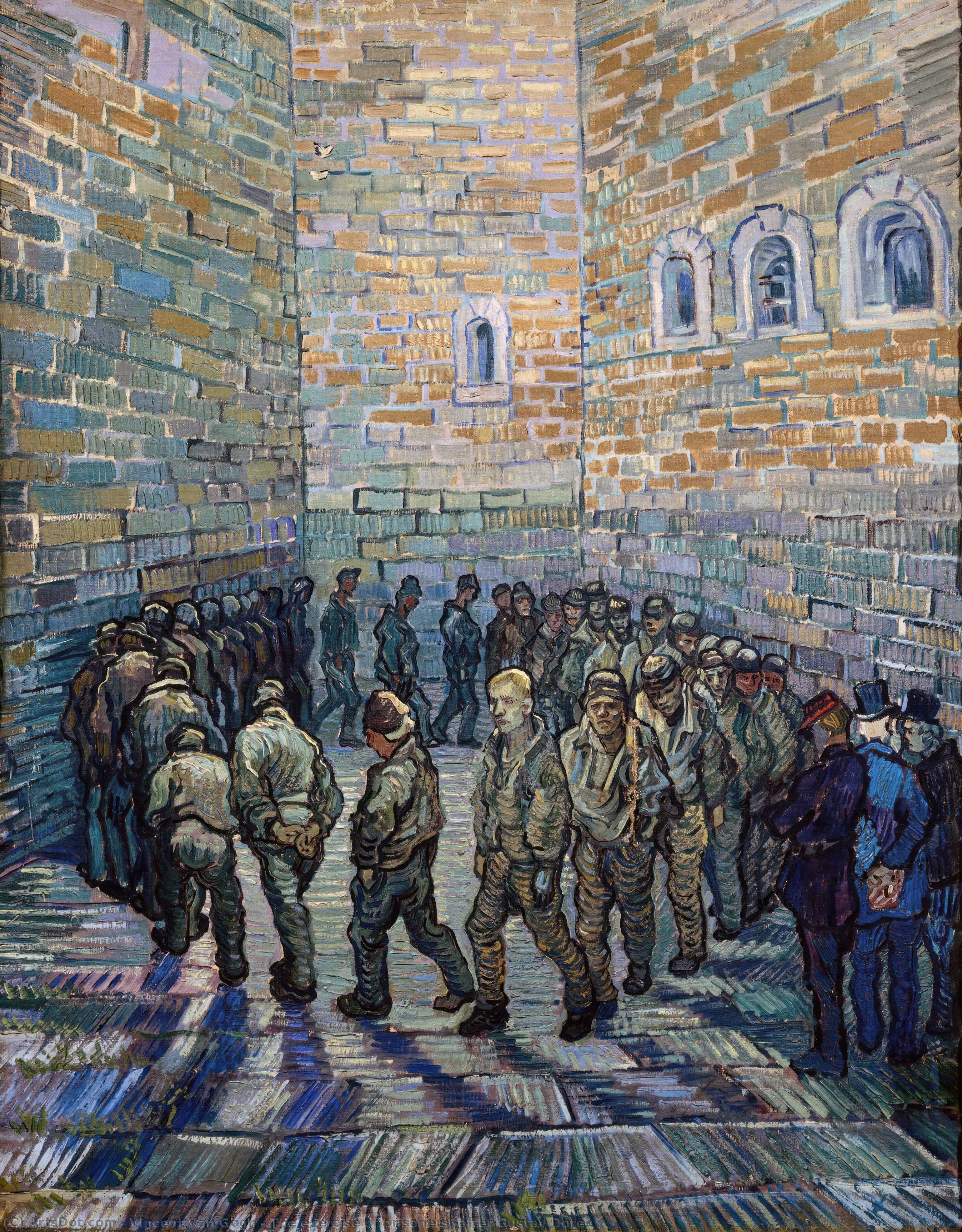 Das Üben Der Gefangenen — Vincent Willem Van Gogh