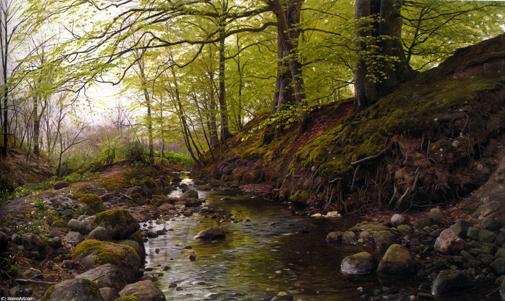 Vandlob I Skoven — Peder Mørk Mønsted