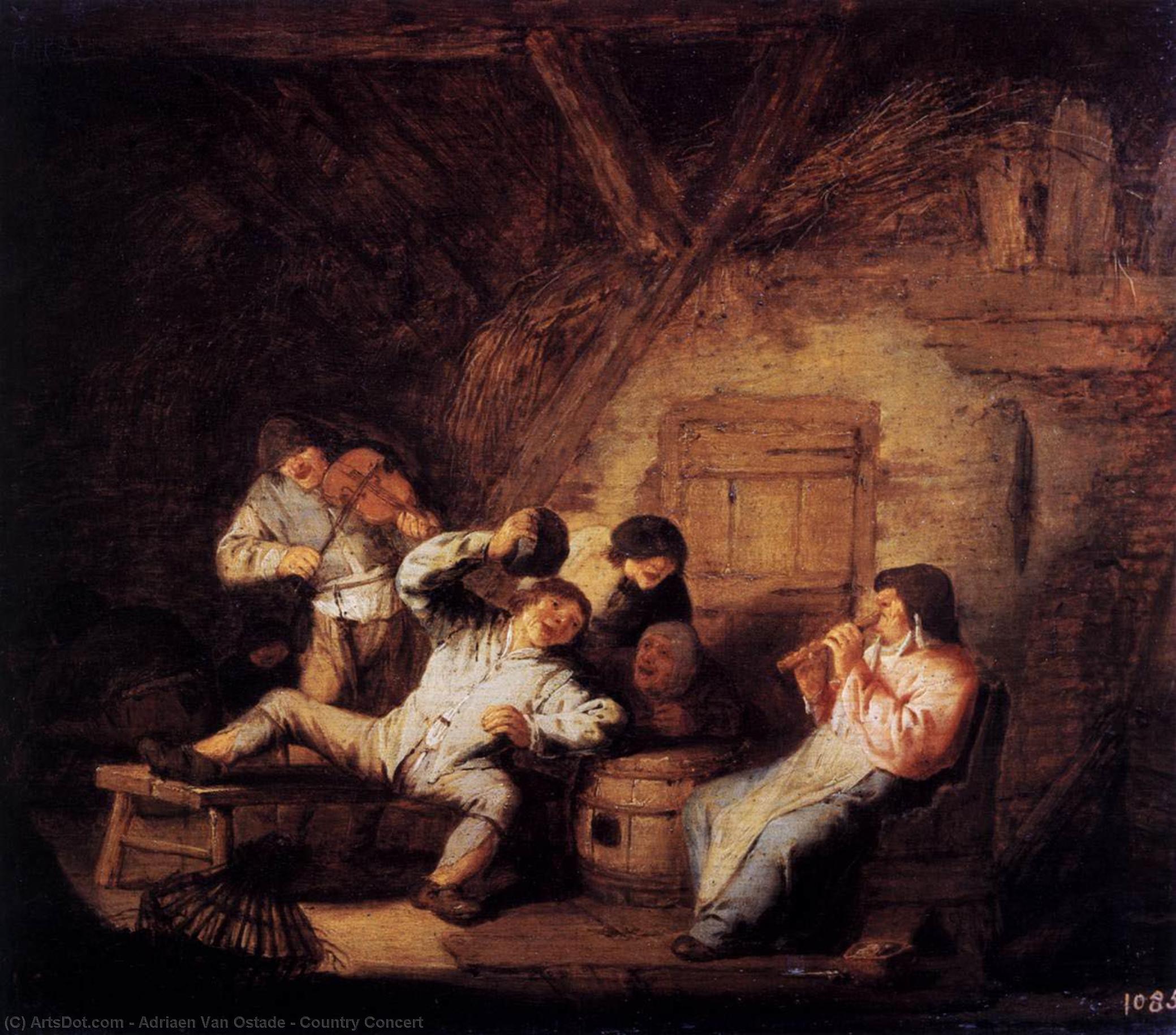 Country Concert — Adriaen Van Ostade