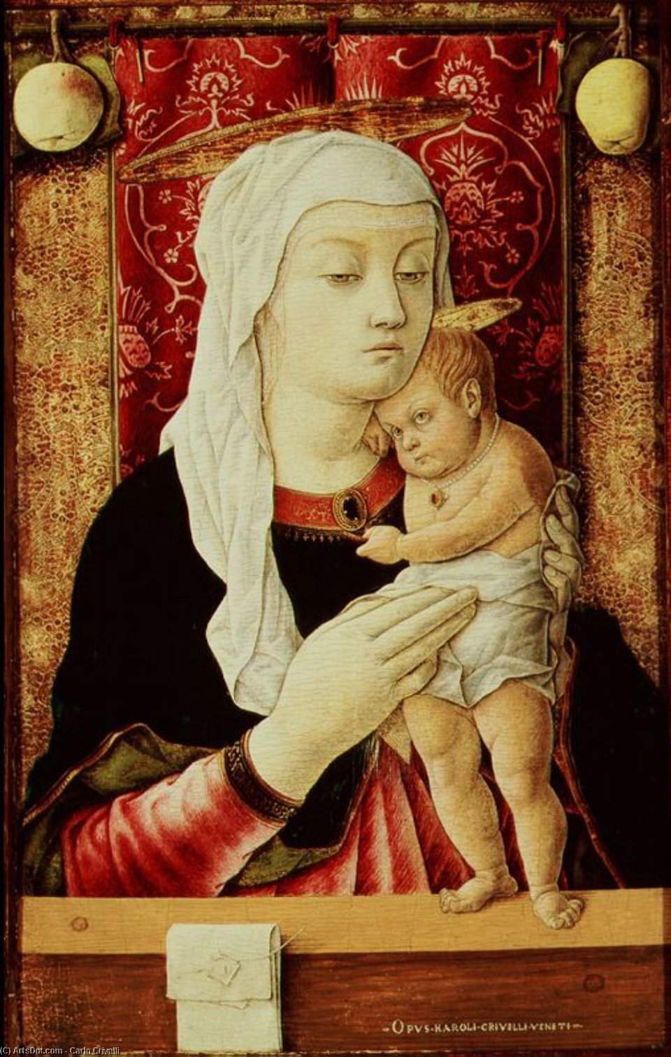 Madonna With The Child 4 — Carlo Crivelli