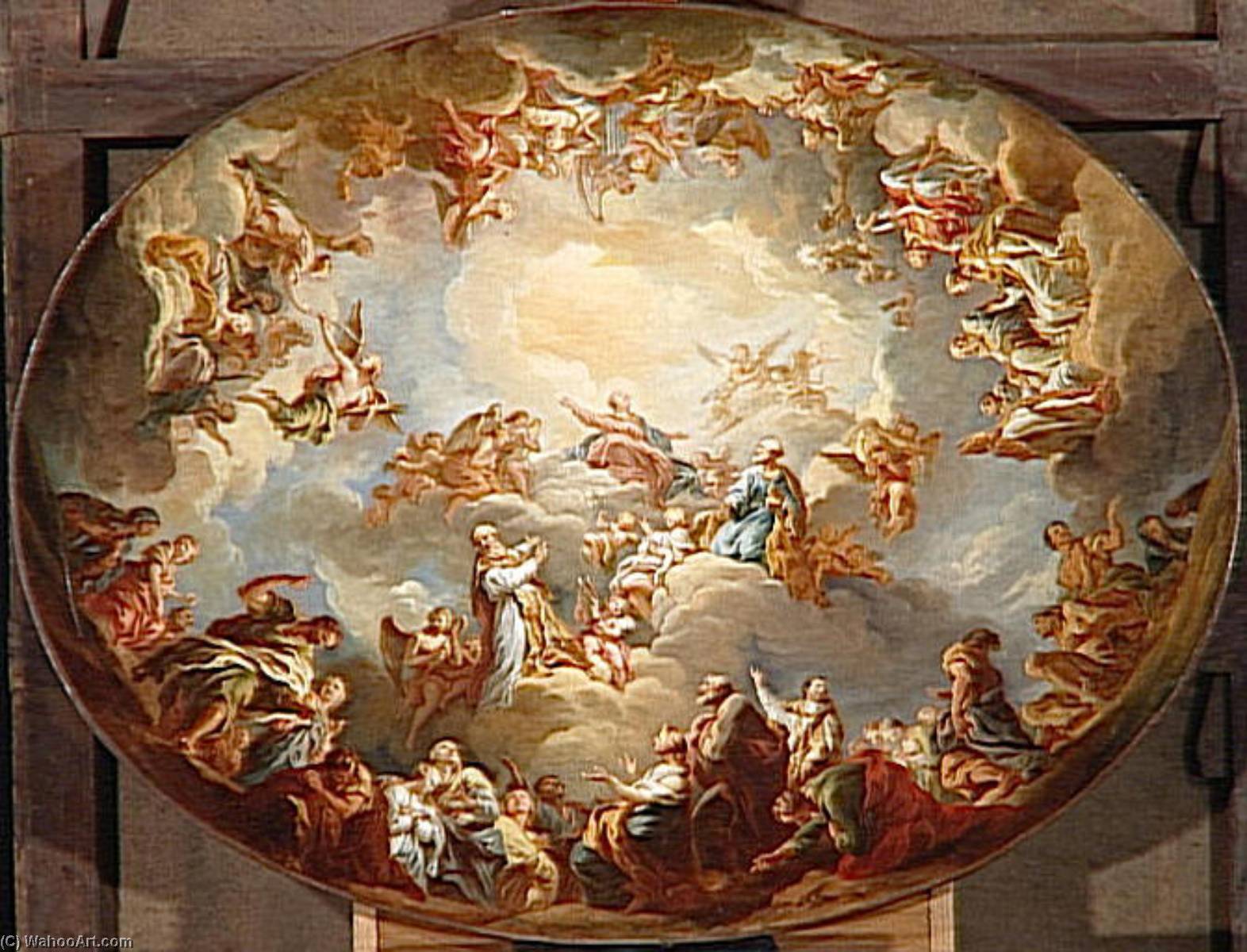 La Glorification De La Vierge — François Lemoyne