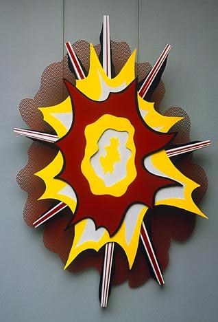 Explosion I — Рој Лихтенштајн