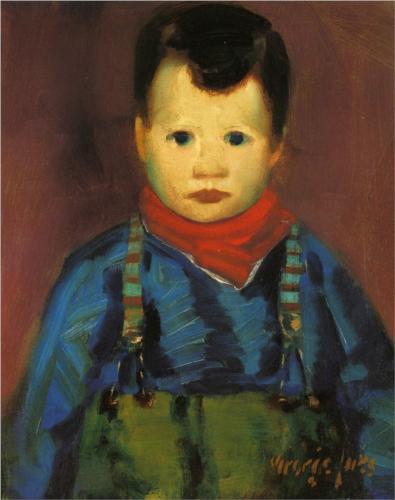 Boy With Suspenders — George Benjamin Luks