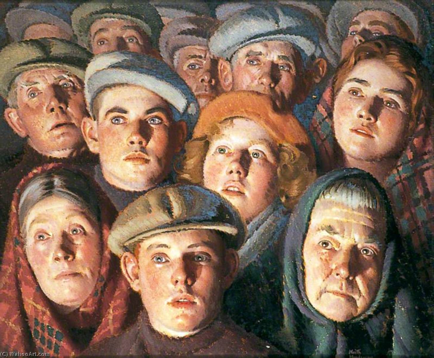 Harbour Crowd — Keith Henderson
