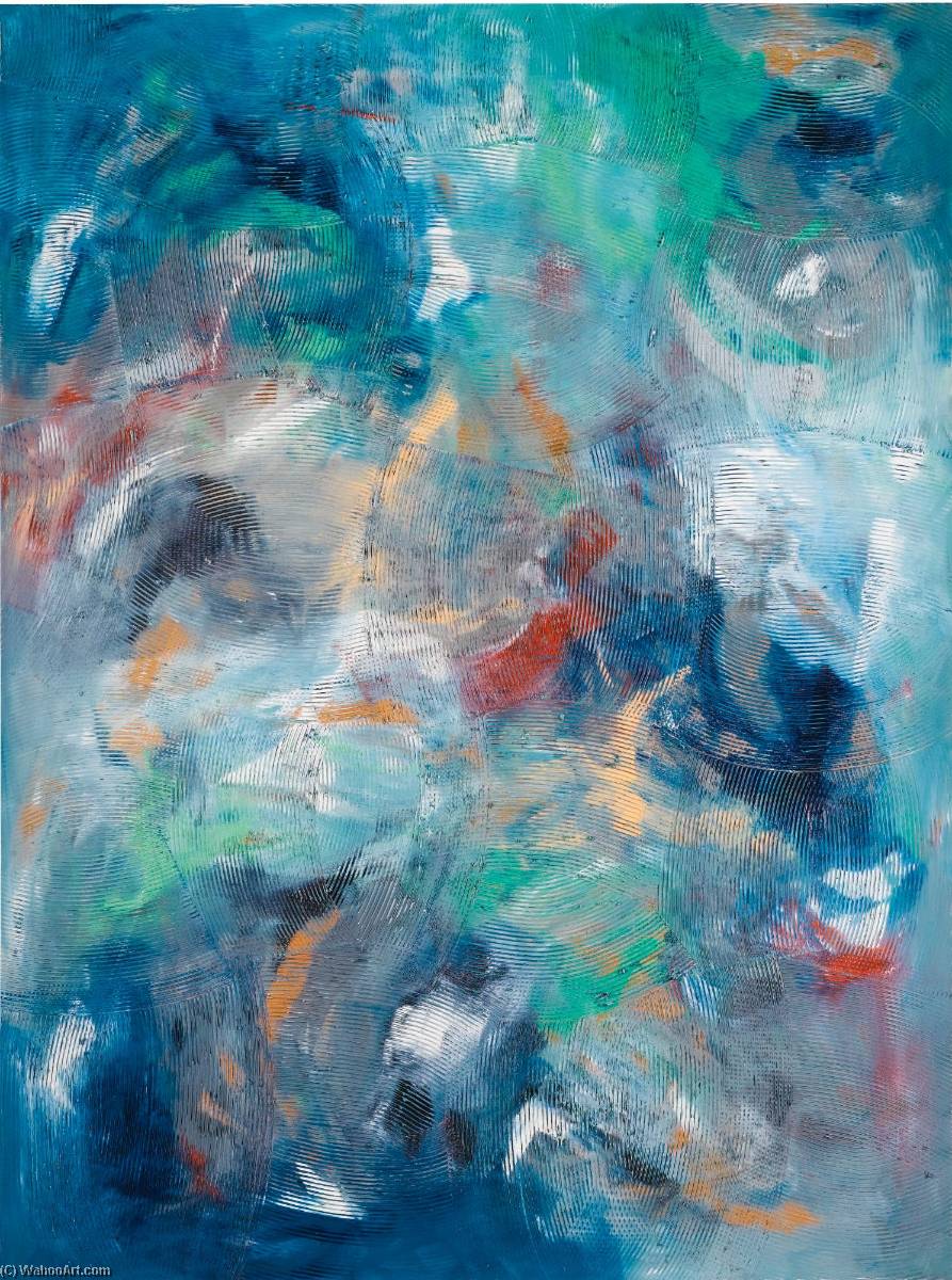 Untitled (artex Painting) — Dan Rees