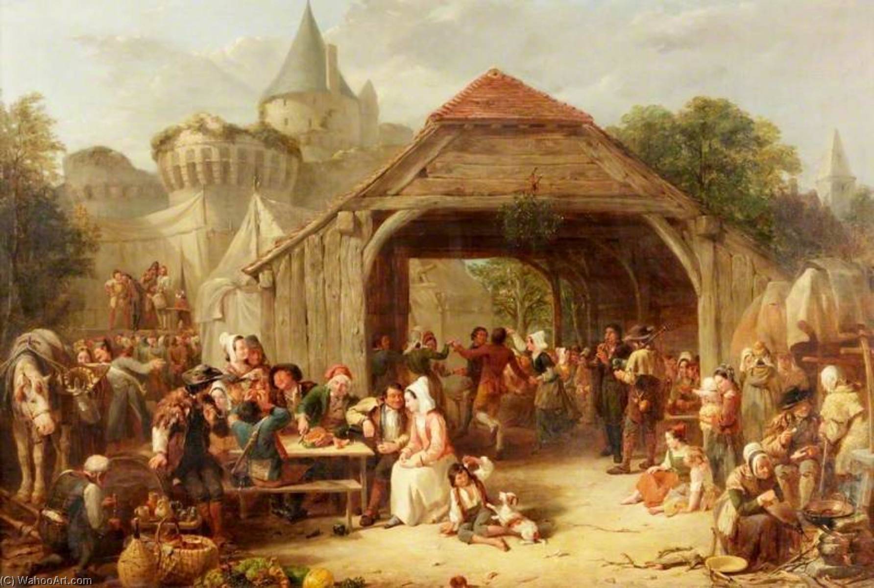 Merrymaking — Frederick Trevelyan Goodall