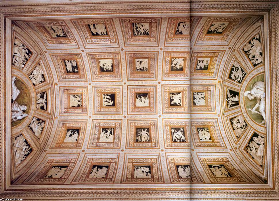 Ceiling Decoration — Francesco Primaticcio