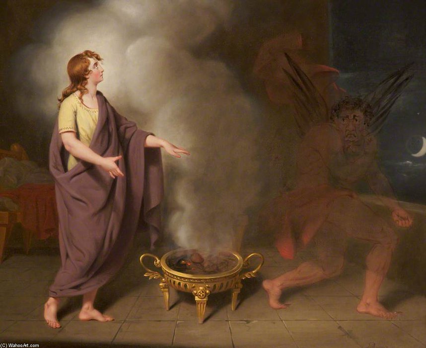 The Apparition — John Downman