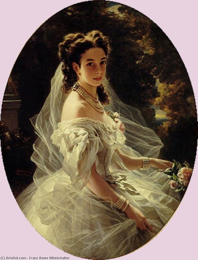Princess Pauline De Metternich — Franz Xavier Winterhalter