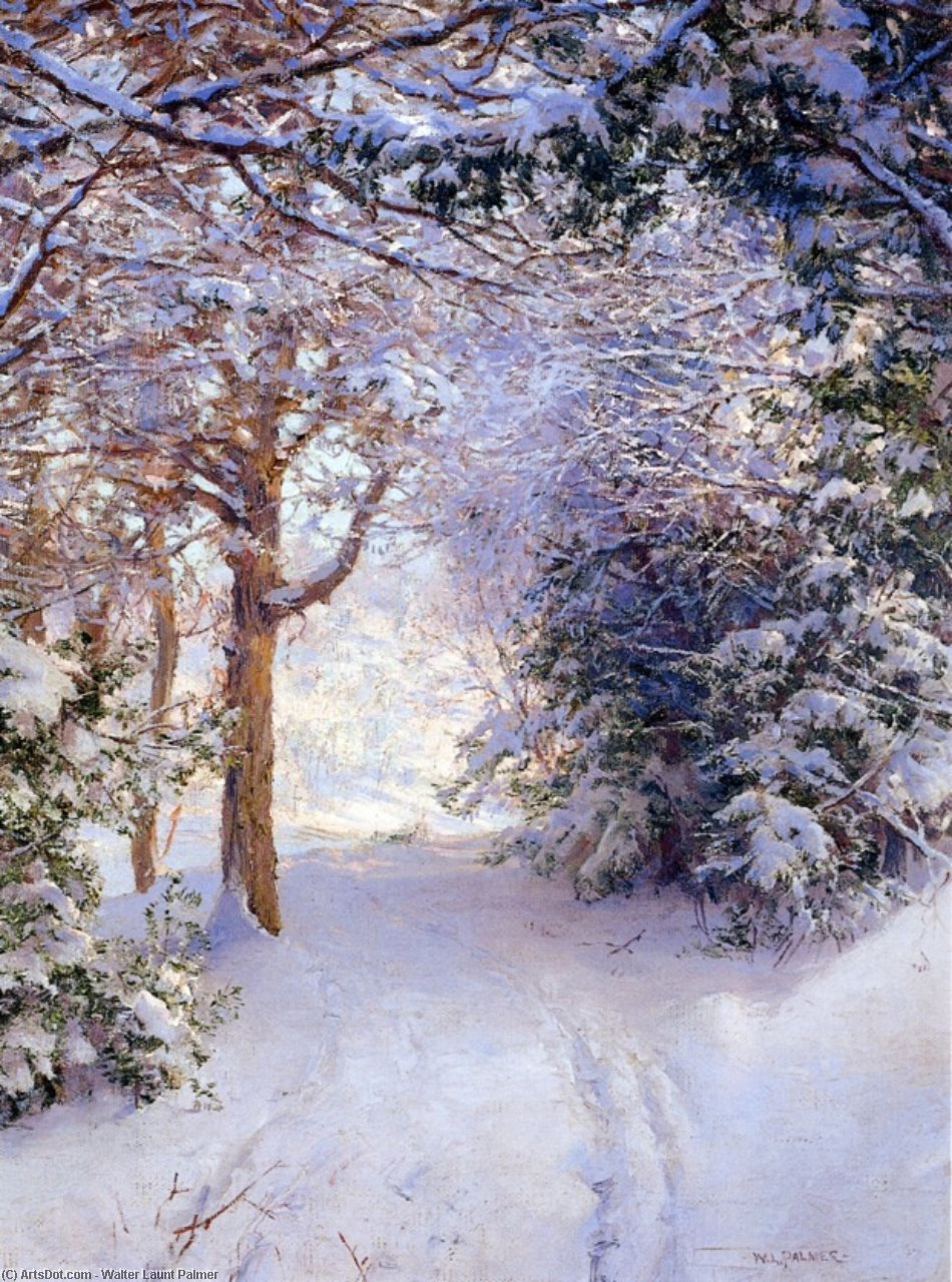 Snowy Landscape — Walter Launt Palmer