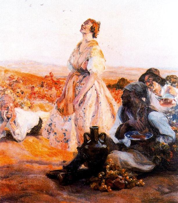 Harvesters And Girl — José Mongrell Torrent