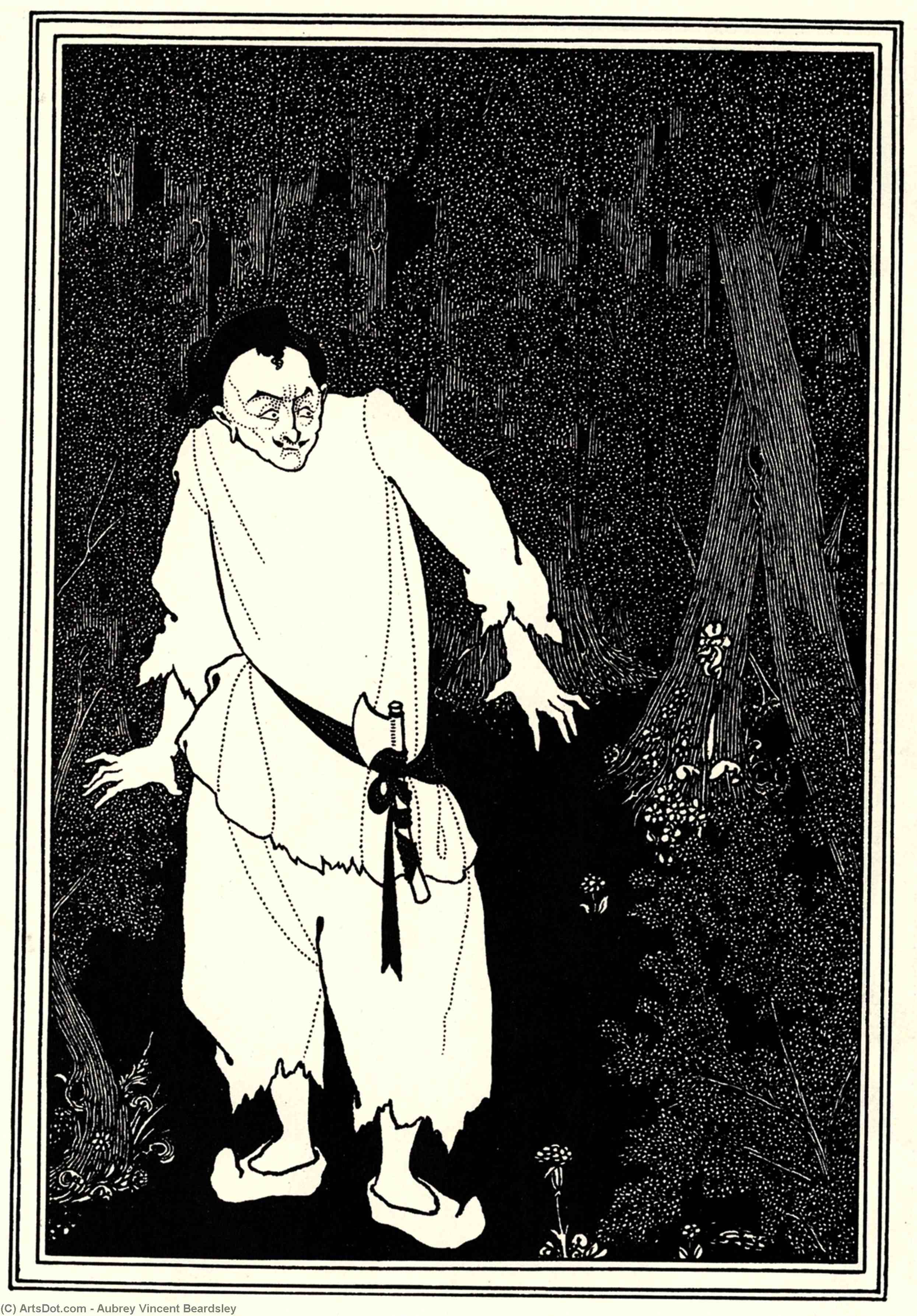 Ali Baba In The Woods — Aubrey Vincent Beardsley