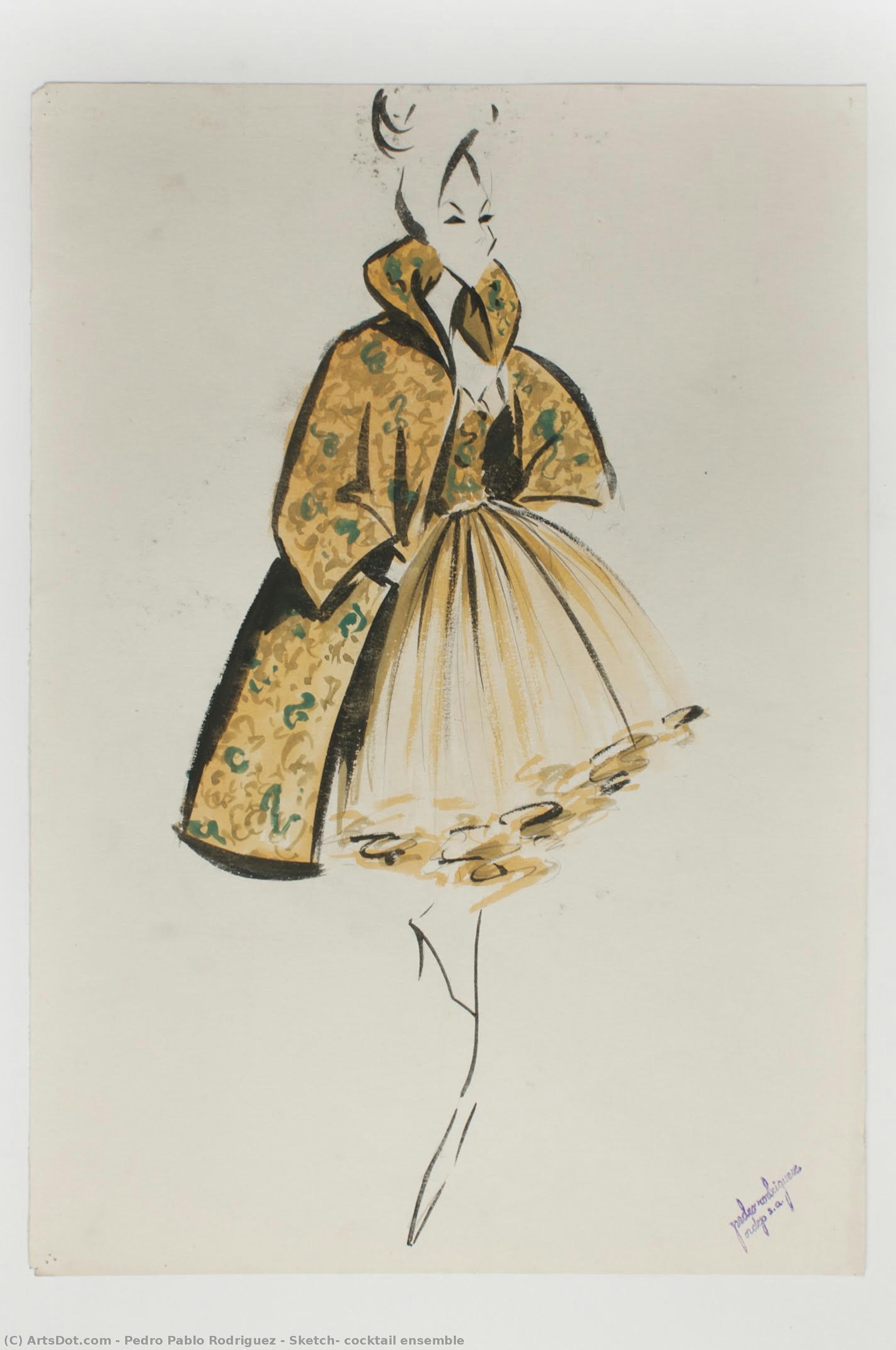 Sketch, Cocktail Ensemble — Pedro Pablo Rodriguez