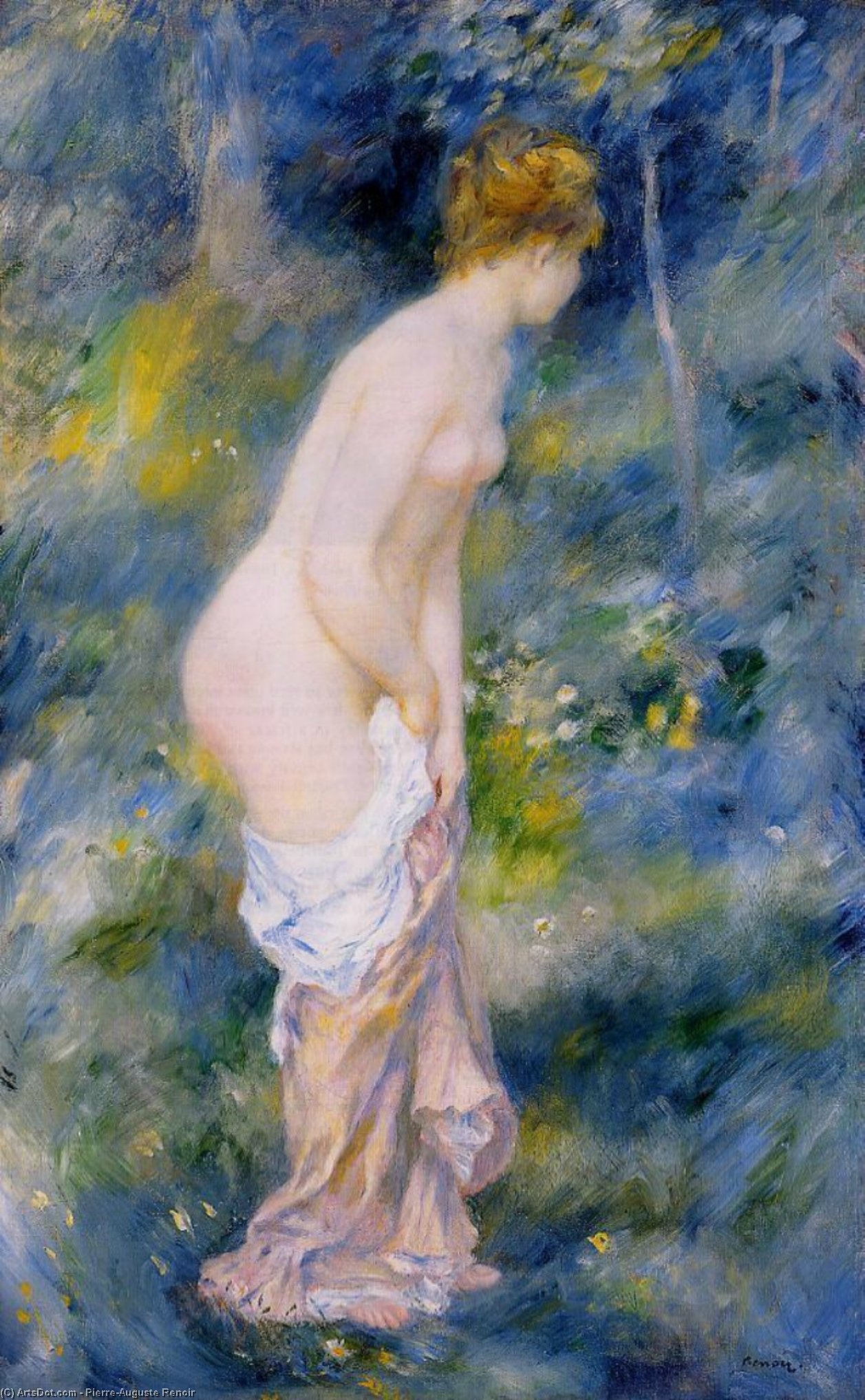Standing Bather — Pierre-auguste Renoir