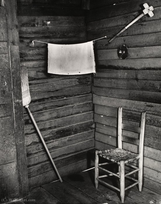 Kitchen Corner, Tenant Farmhouse, Hale County, Alabama — Walker Evans