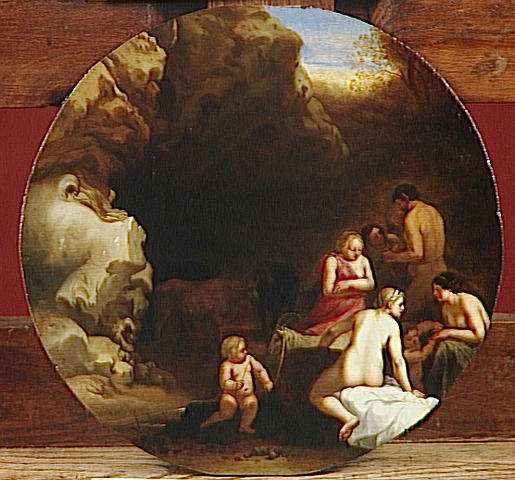 Nymphes Et Satyre — Cornelis Van Poelenburch
