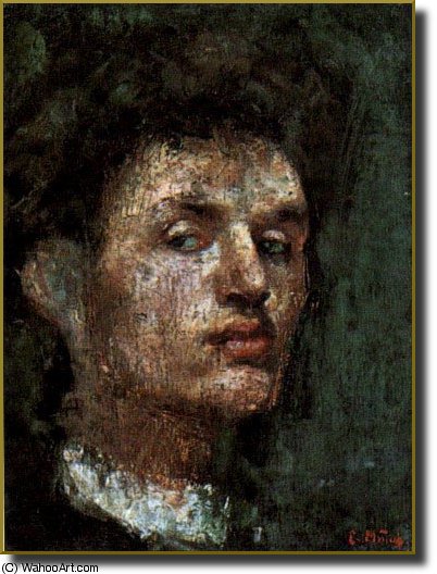 Autoportrait — Edvard Munch