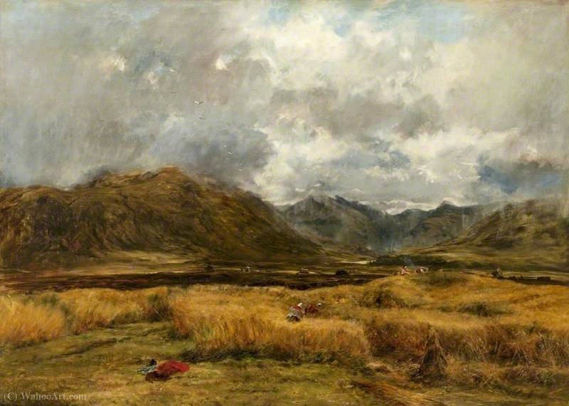 Harvest In The Highlands — Alexander Fraser