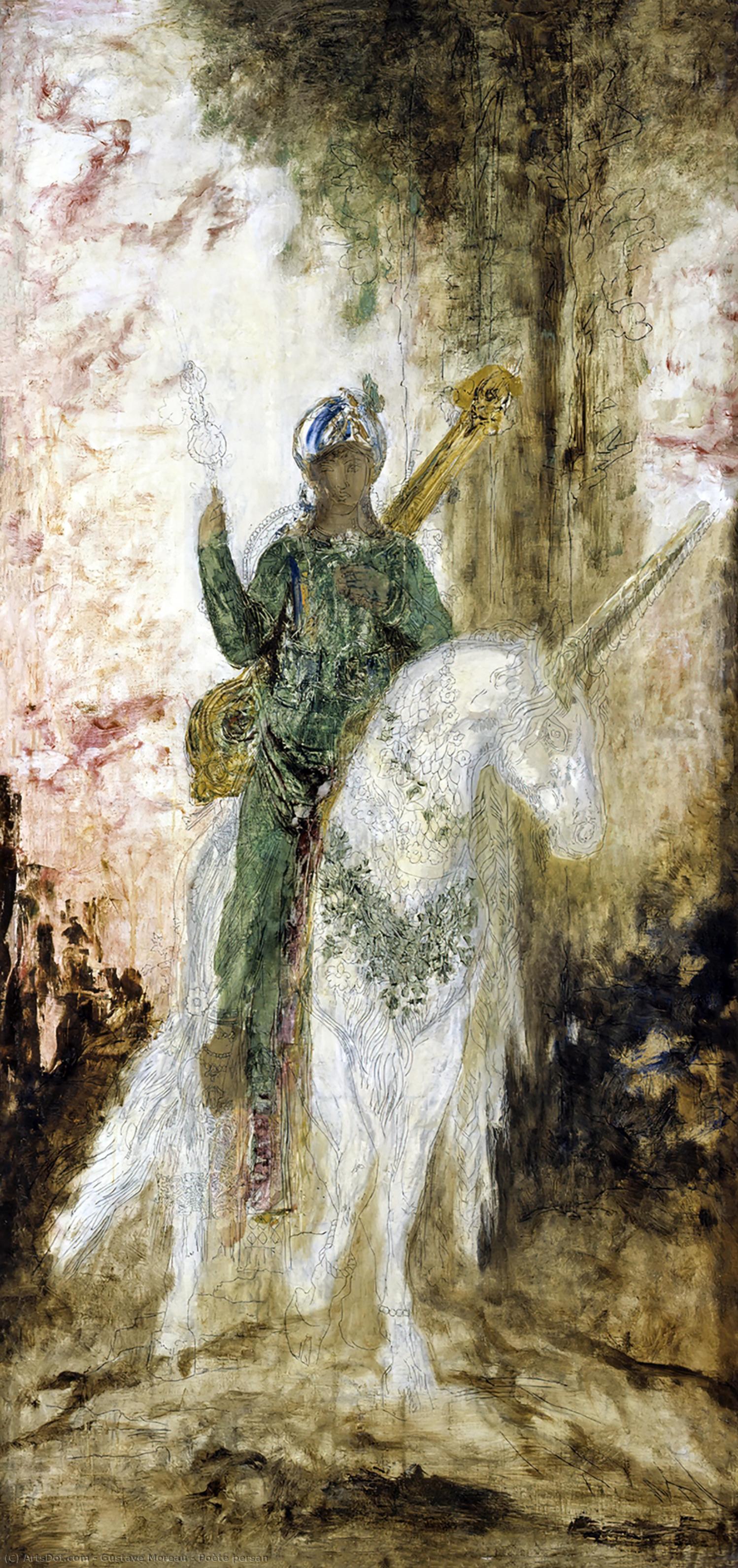 Poète Persan — Gustave Moreau
