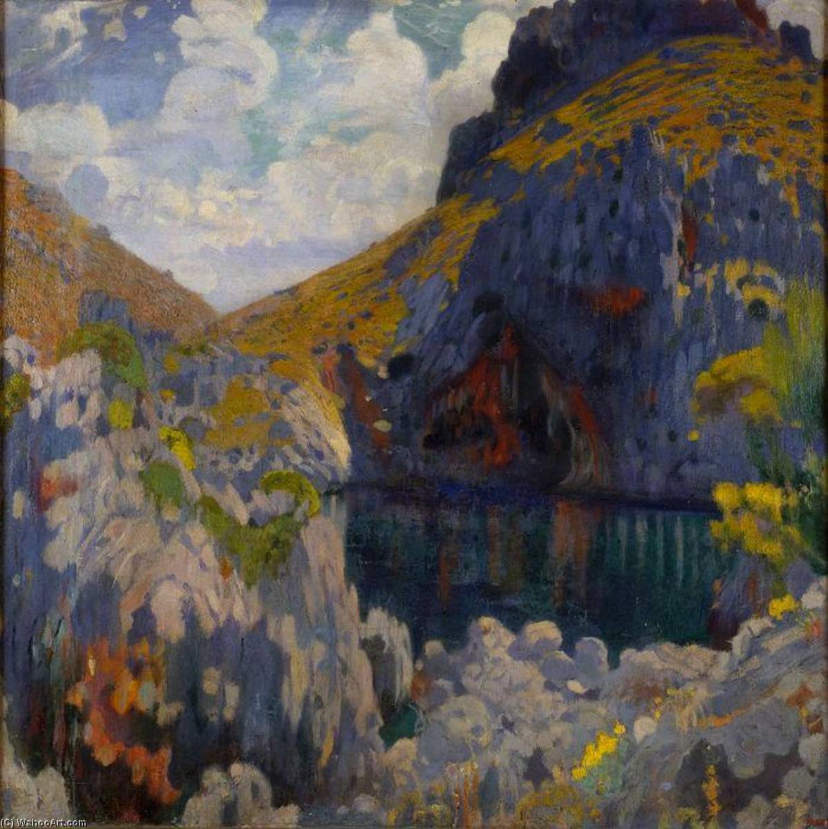 Gold And Azure — Joaquim Mir