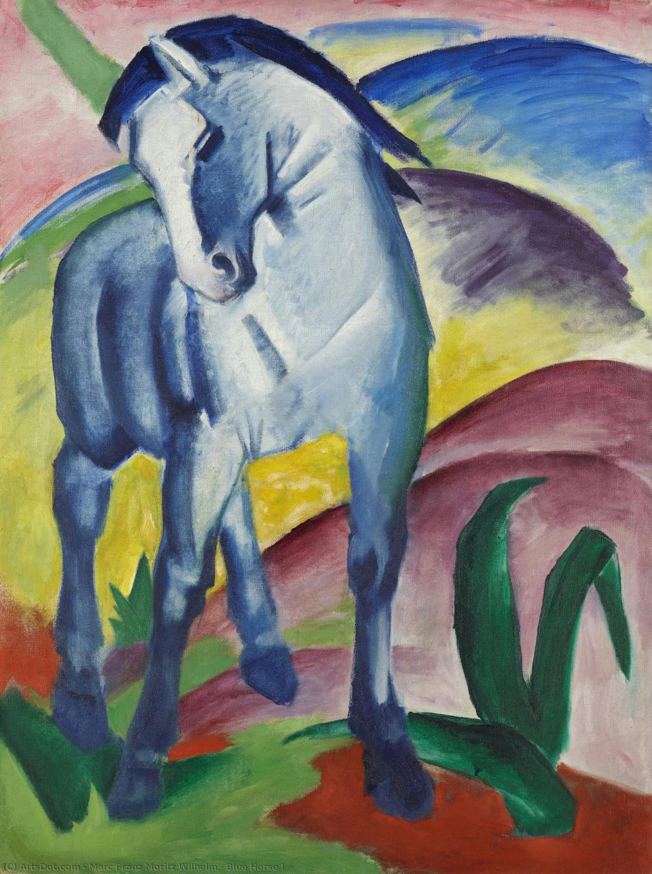 Blue Horse I — Marc Franz Moritz Wilhelm