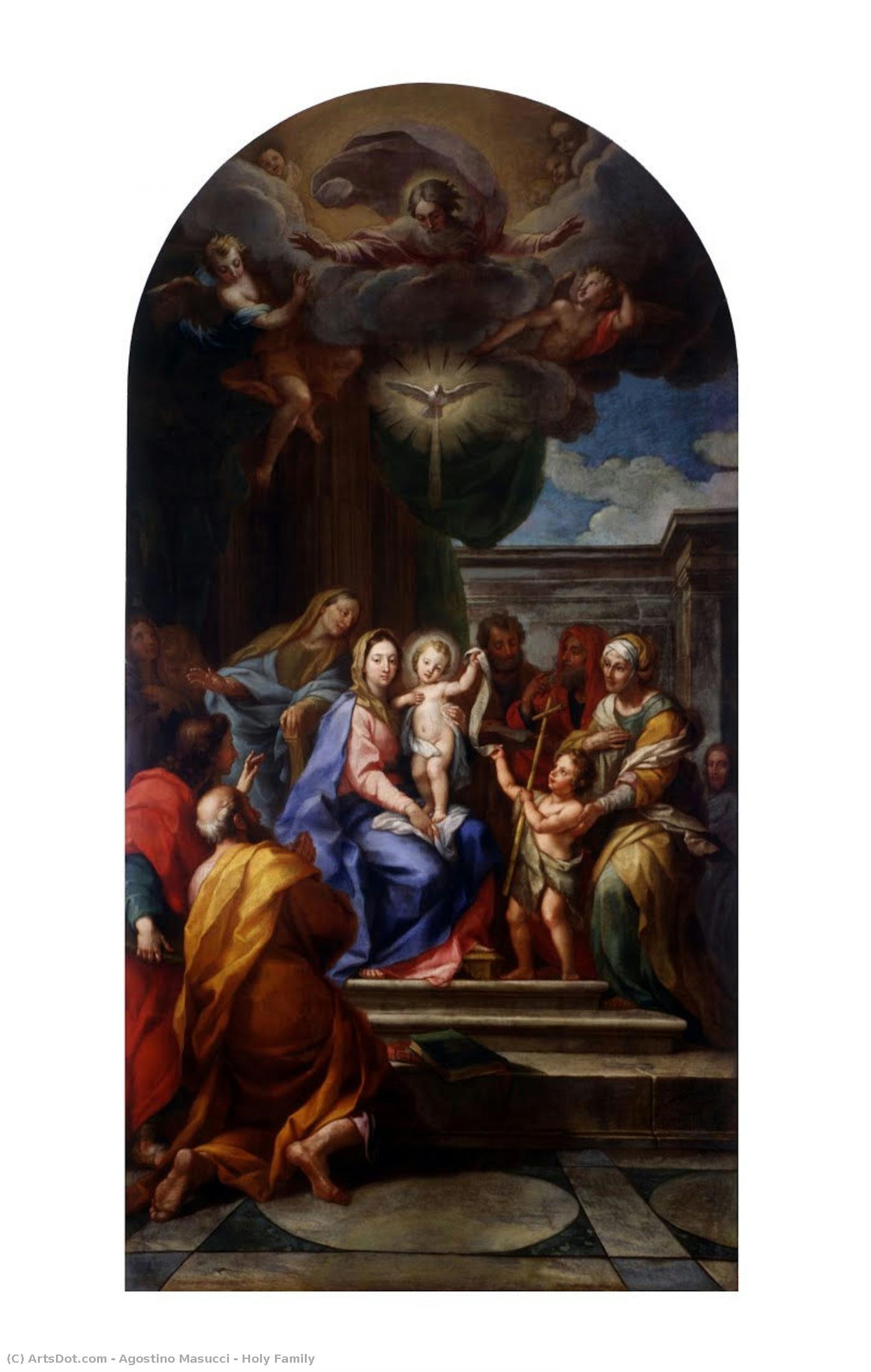 Holy Family — Agostino Masucci