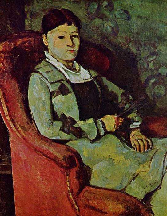 Portrait Of Madame Cezanne — Paul Cézanne