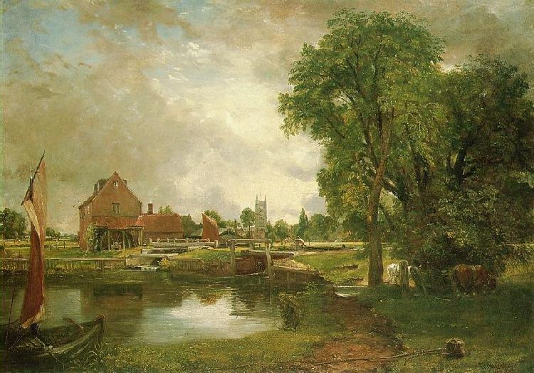 Dedham Lock And Mill1 — John Constable