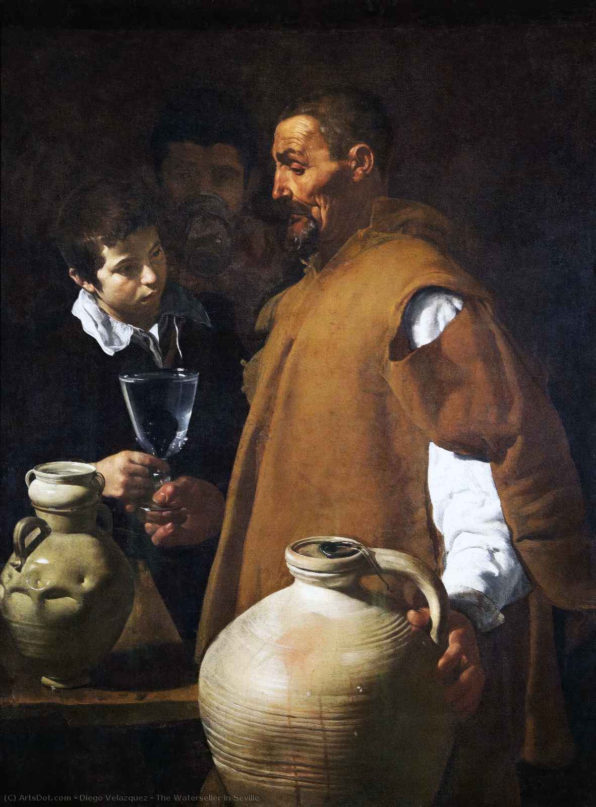 The Waterseller In Seville — Diego Velázquez