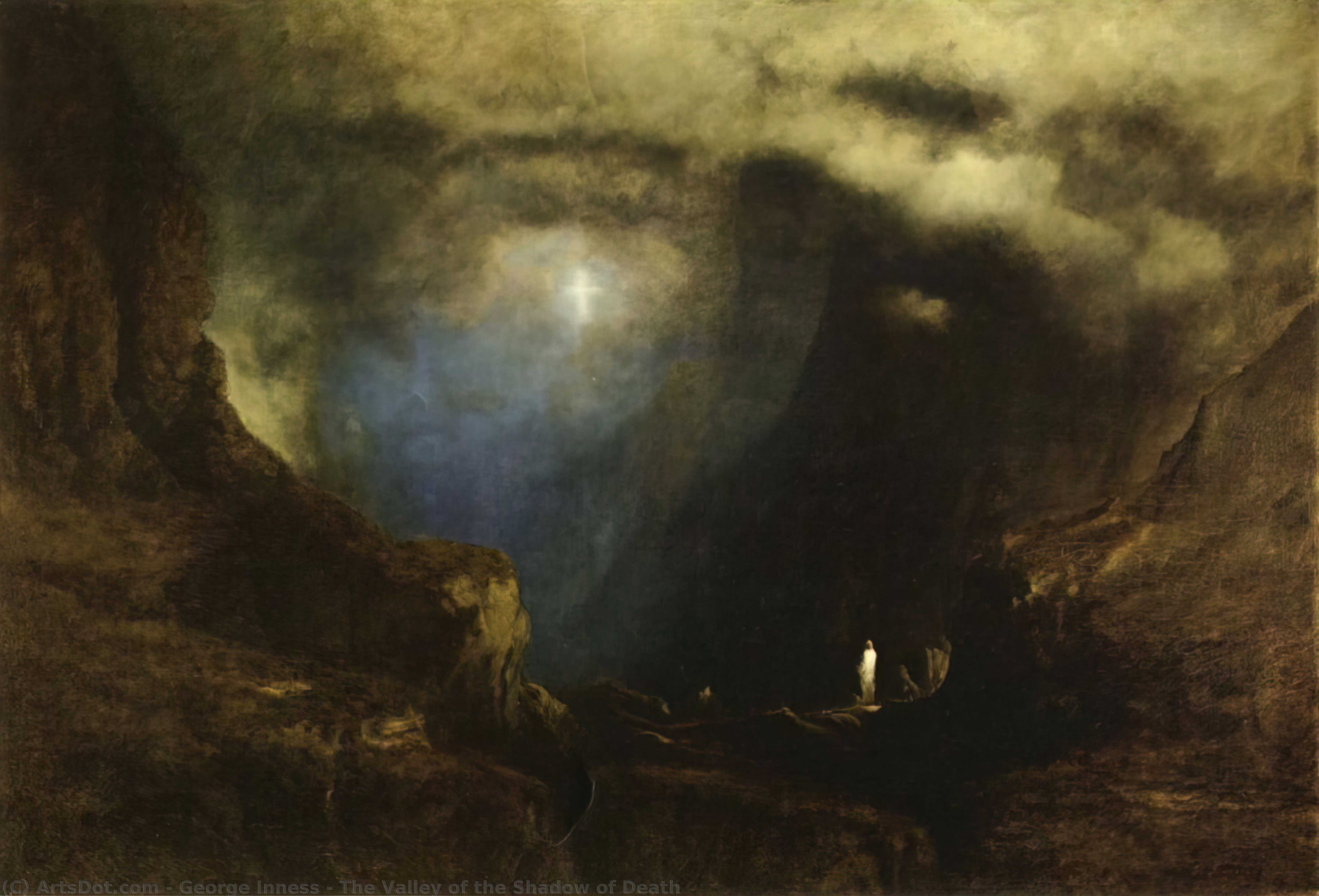 The Valley Of The Shadow Of Death — George Innes