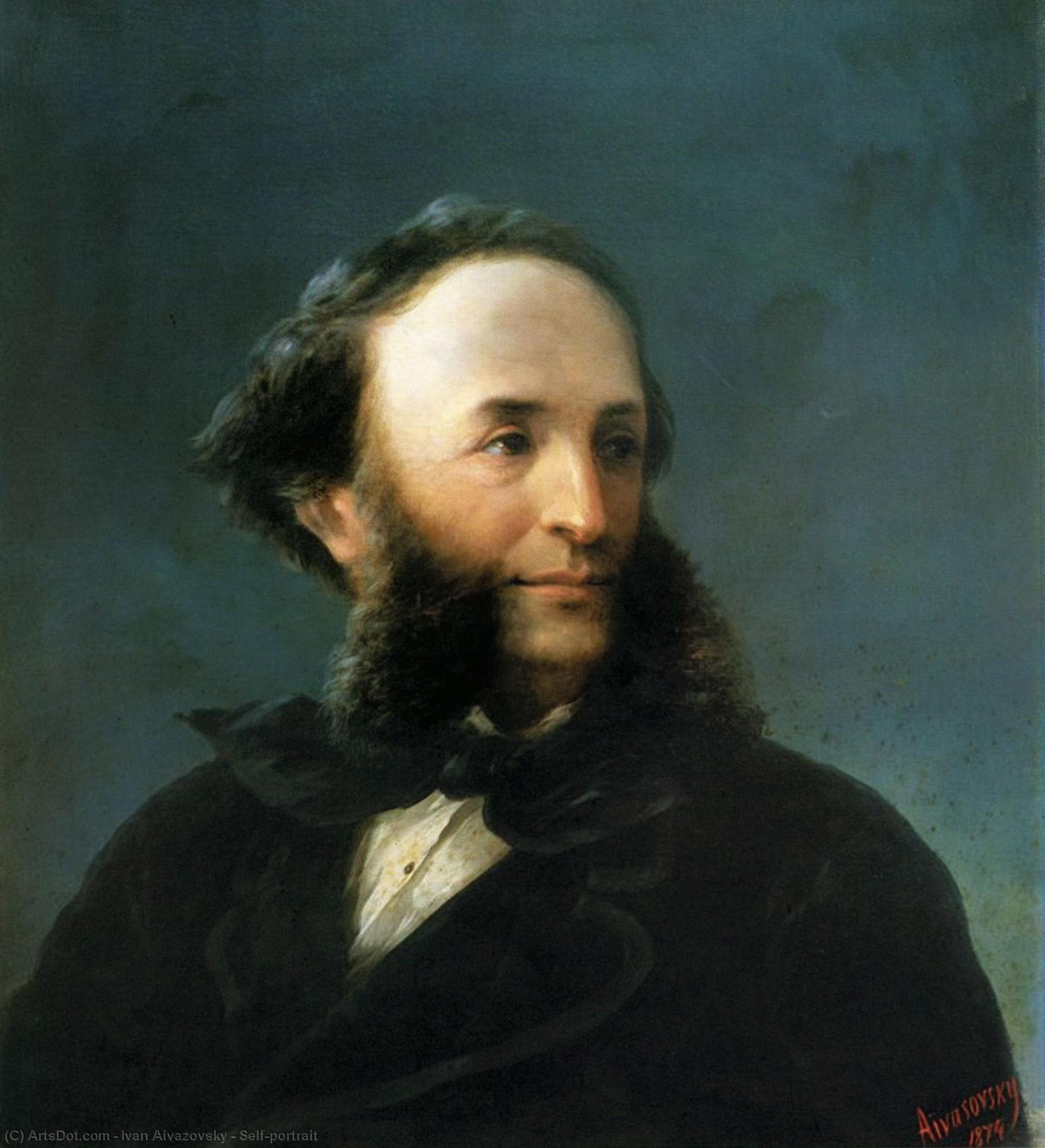 Self-portrait — Ivan Konstantinovich Aivazovsky