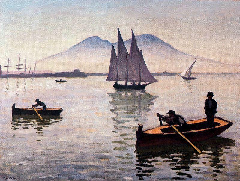 Nápoles-el Velero — Albert Marquet