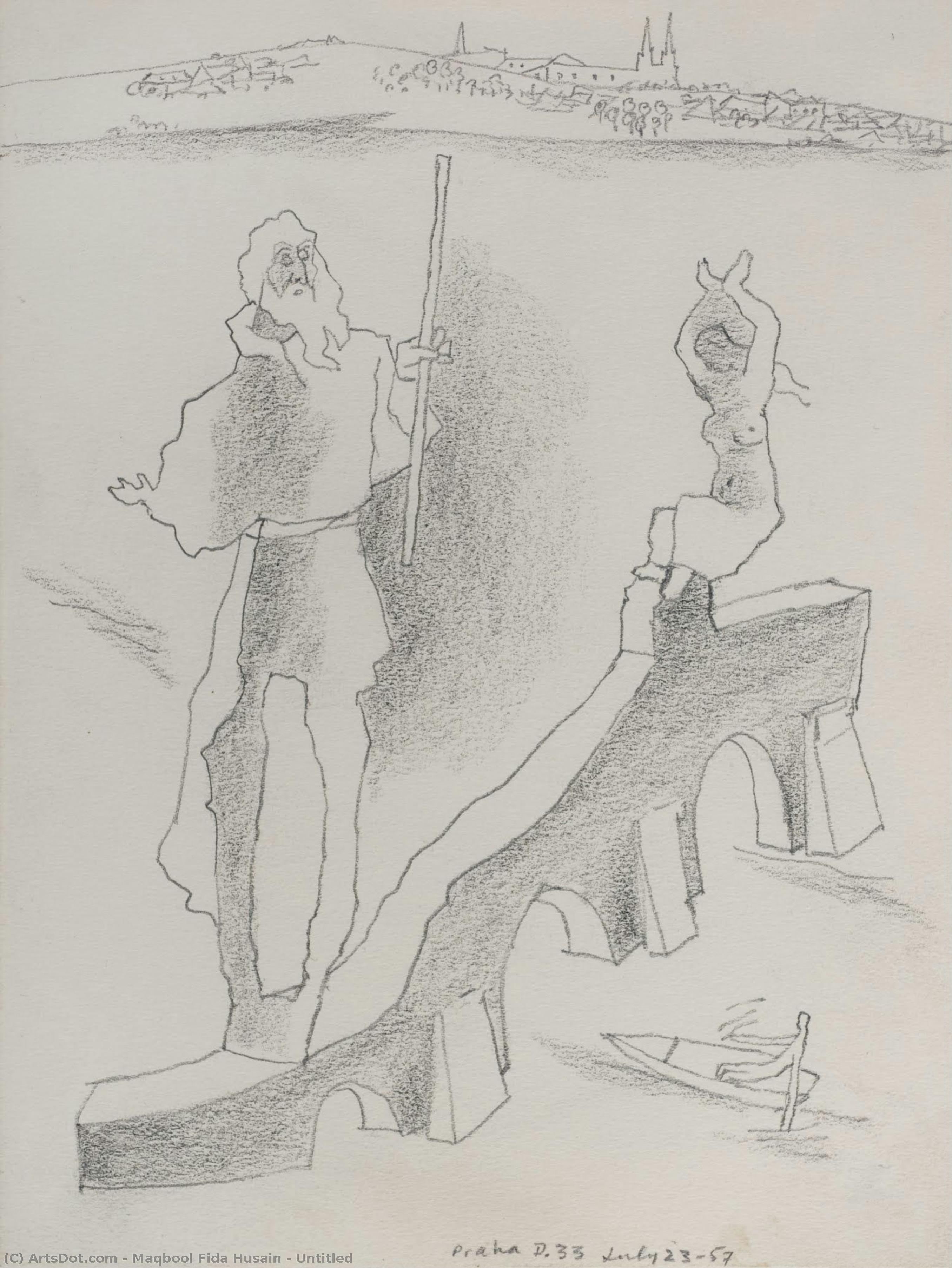 Untitled — M.f. Husain