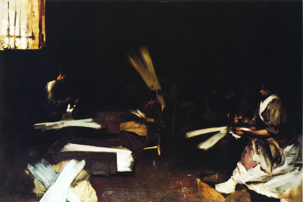 Venetian Glass Workers — John Singer Sargent