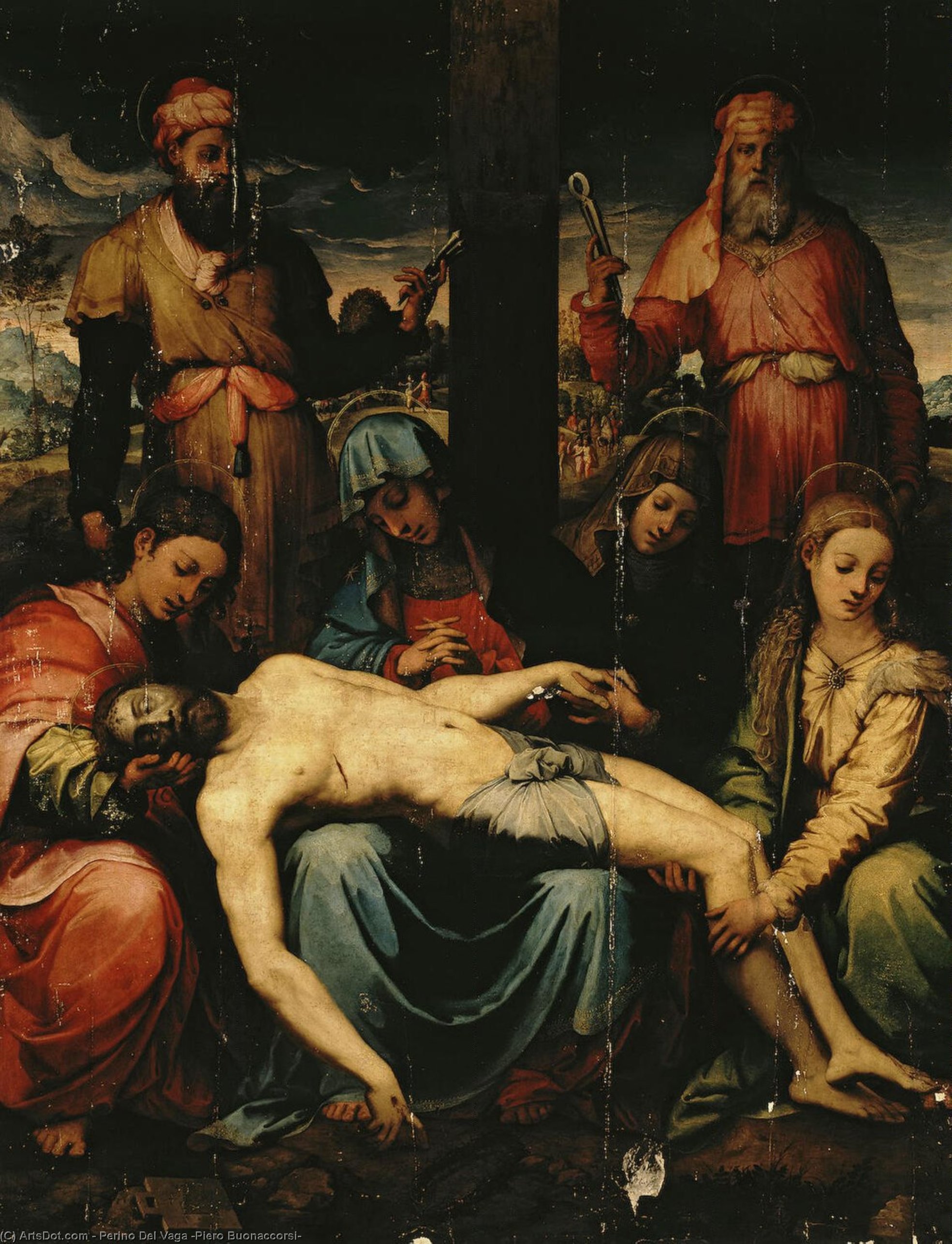Lamentation — Perino Del Vaga (piero Buonaccorsi)