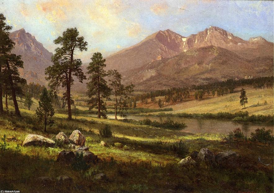 Long's Peak, Estes Park, Colorado — Albert Bierstadt