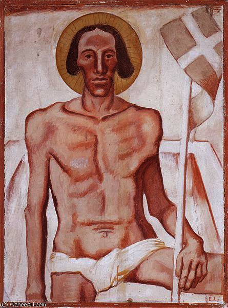 The Risen Lord — Albin Egger Lienz