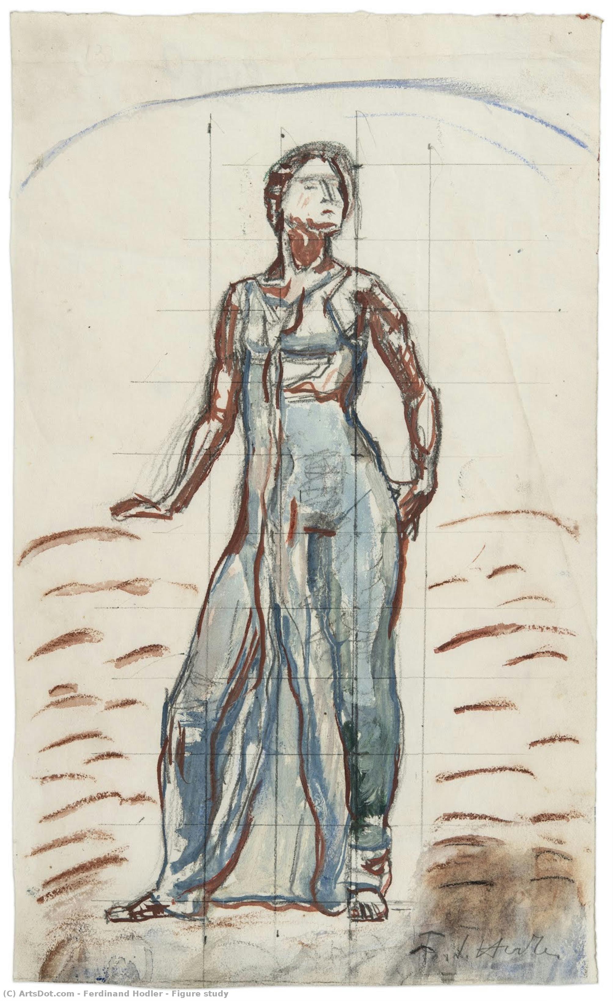 Figure Study — Ferdinand Hodler